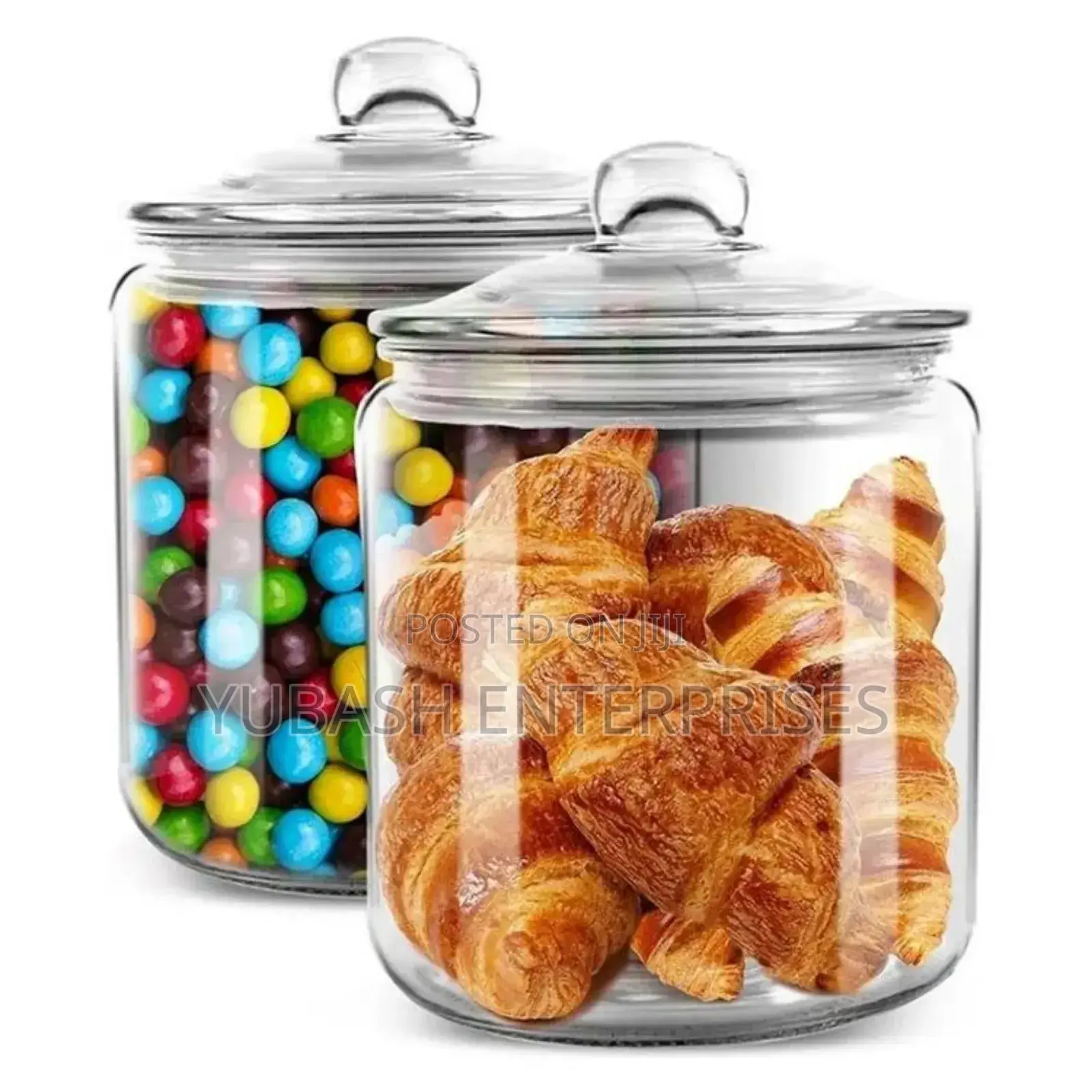 Glass Container With Lid