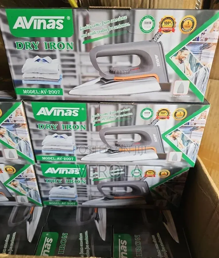 AVINAS Heavy-Duty Dry Iron (Model: AV-2007)