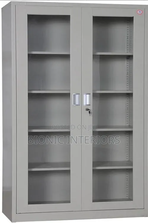 Full Glass File Cabinet