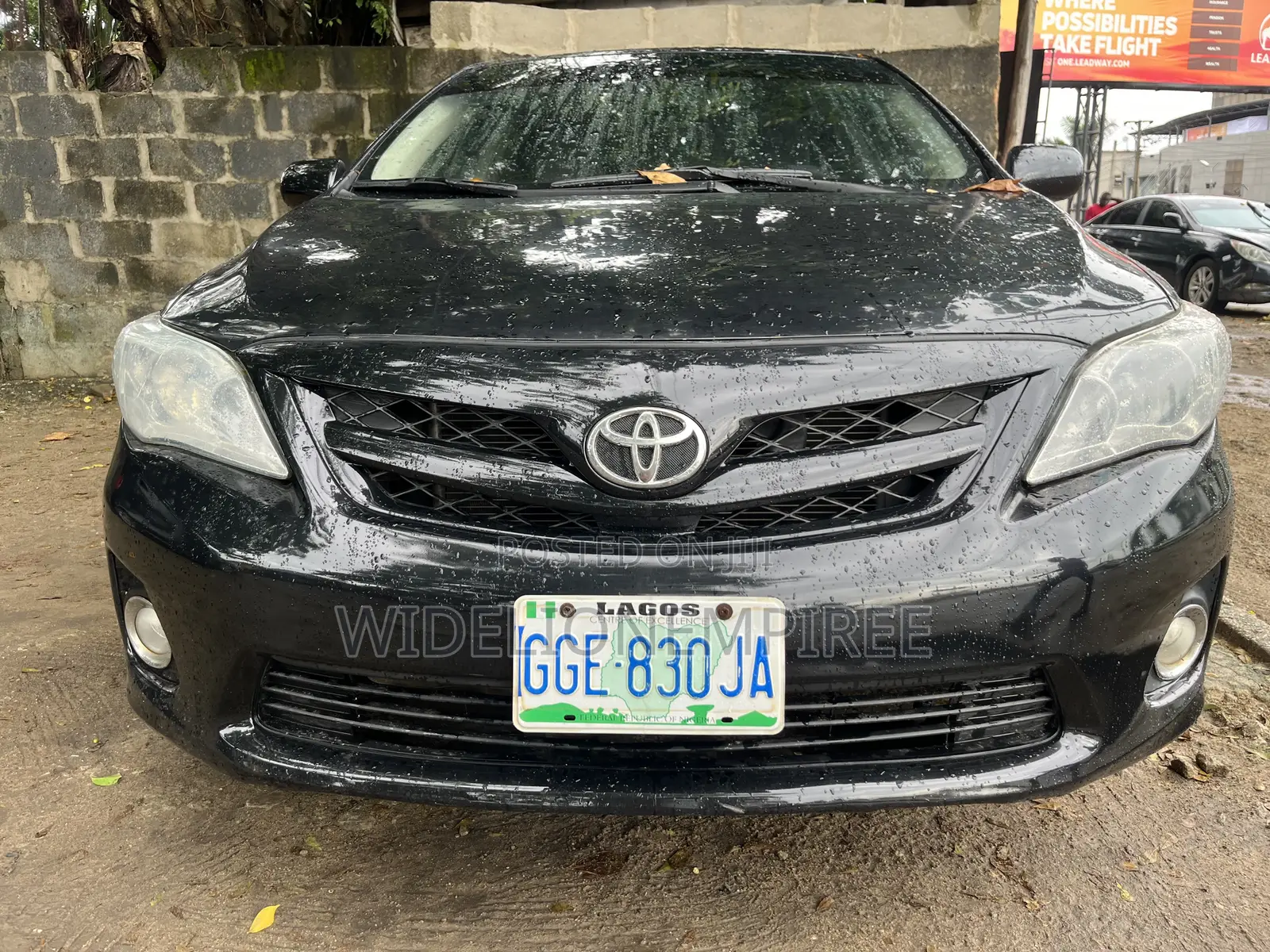 Toyota Corolla L 4dr Sedan (1.8L 4cyl 5M) 2012 Black