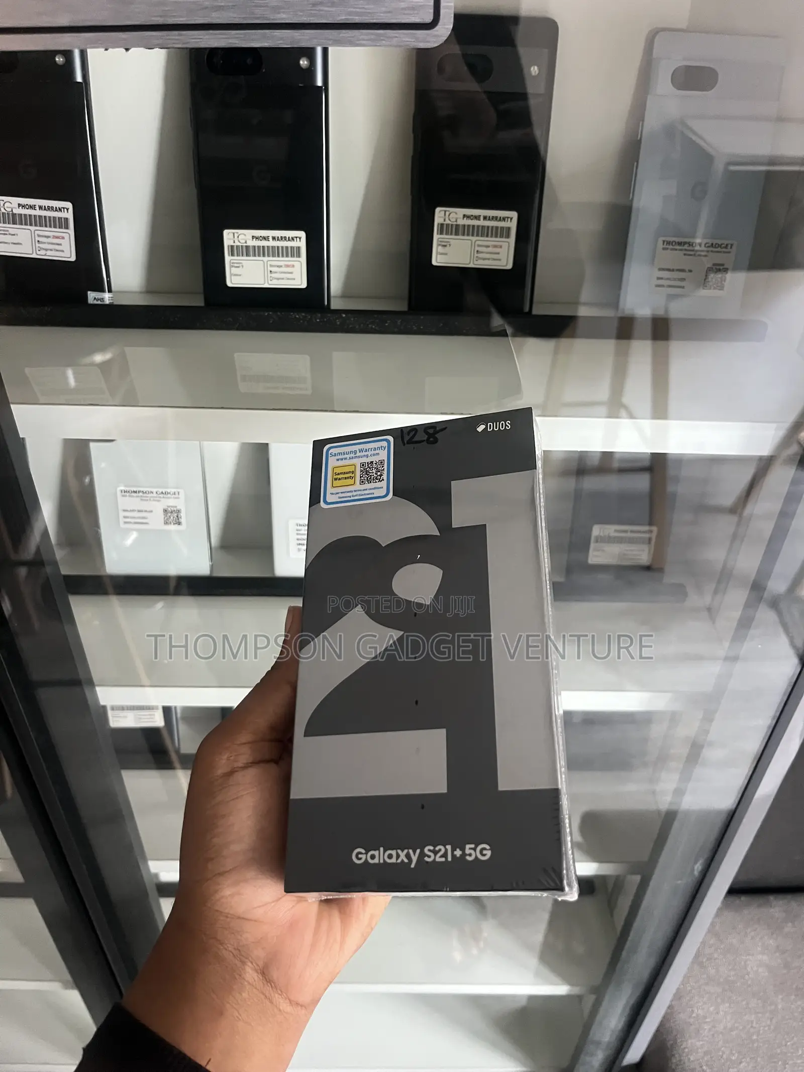 New Samsung Galaxy S21+ 5G 128 GB Silver