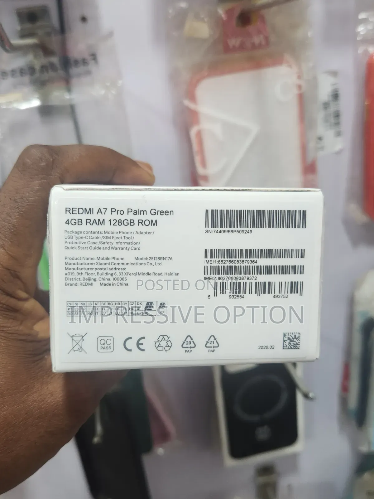 New Xiaomi Redmi A7 Pro 128 GB Green