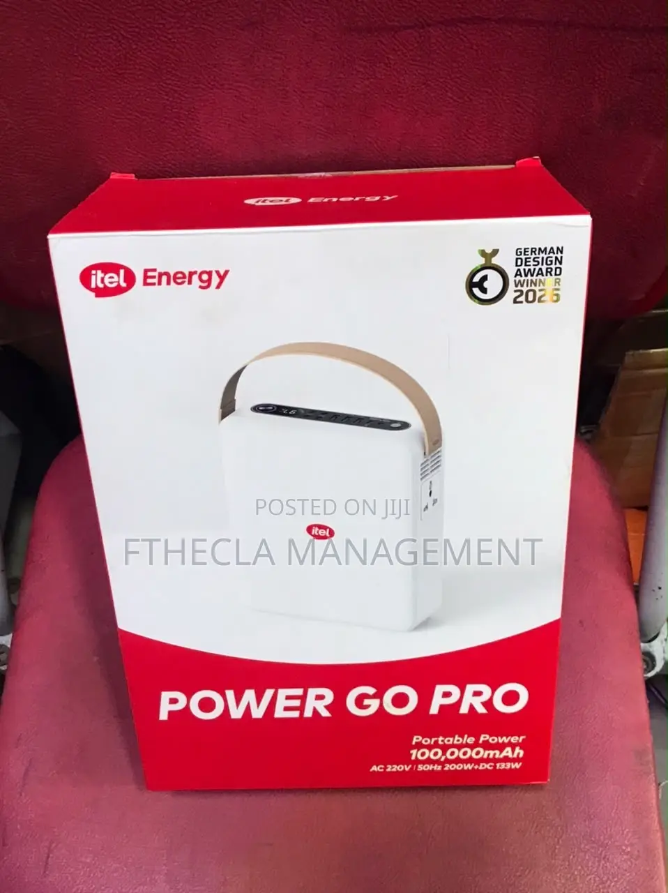 Itel Power Go Pro 320Wh Portable Power Station (IESS-320ACT) AC Output