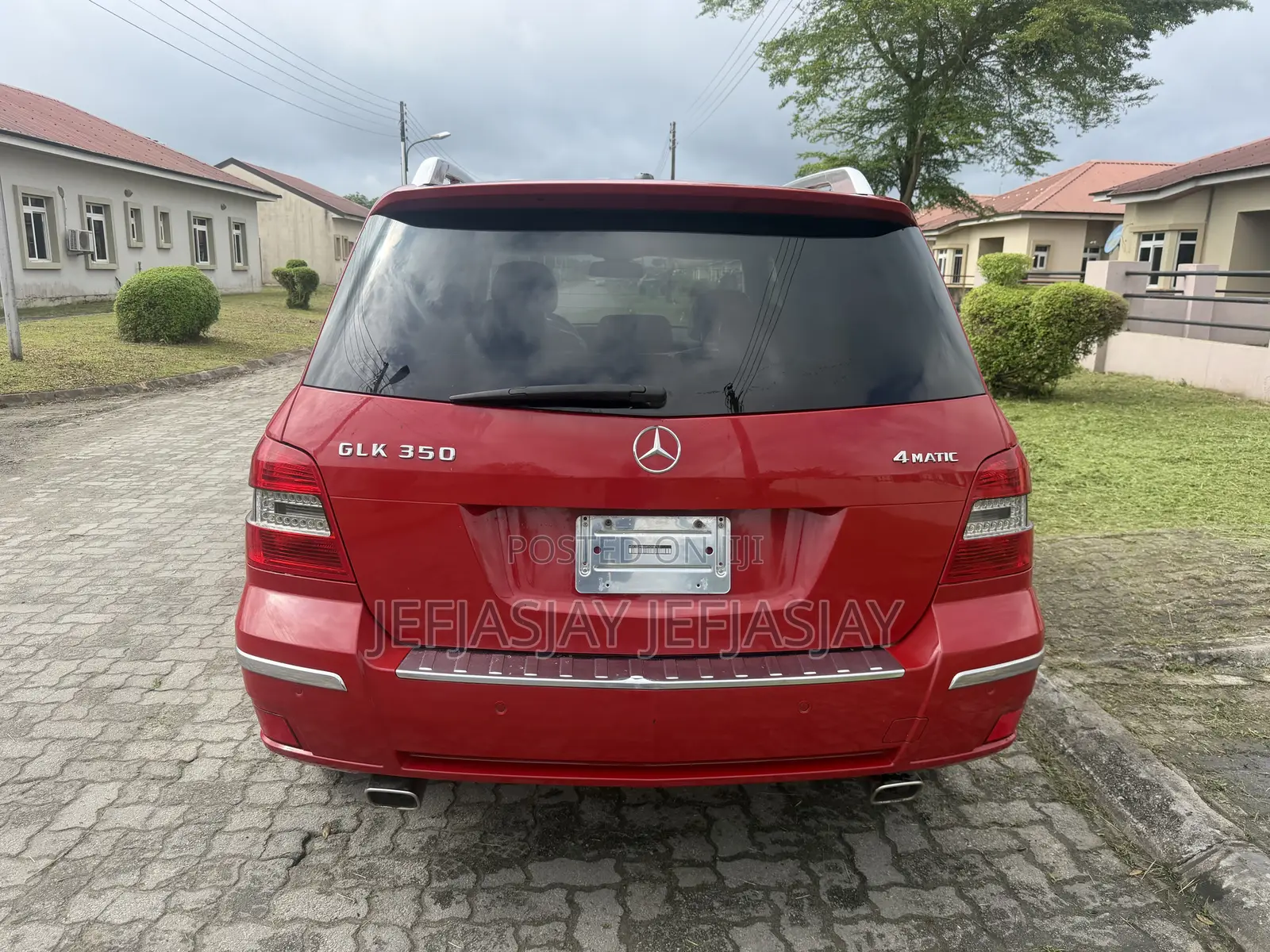 Mercedes-Benz GLK-Class 350 4MATIC 2010 Red