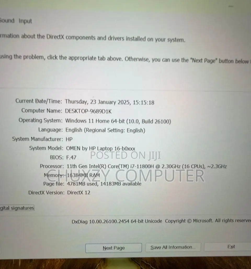 Laptop HP Omen 16 16GB Intel Core i7 SSD 1T