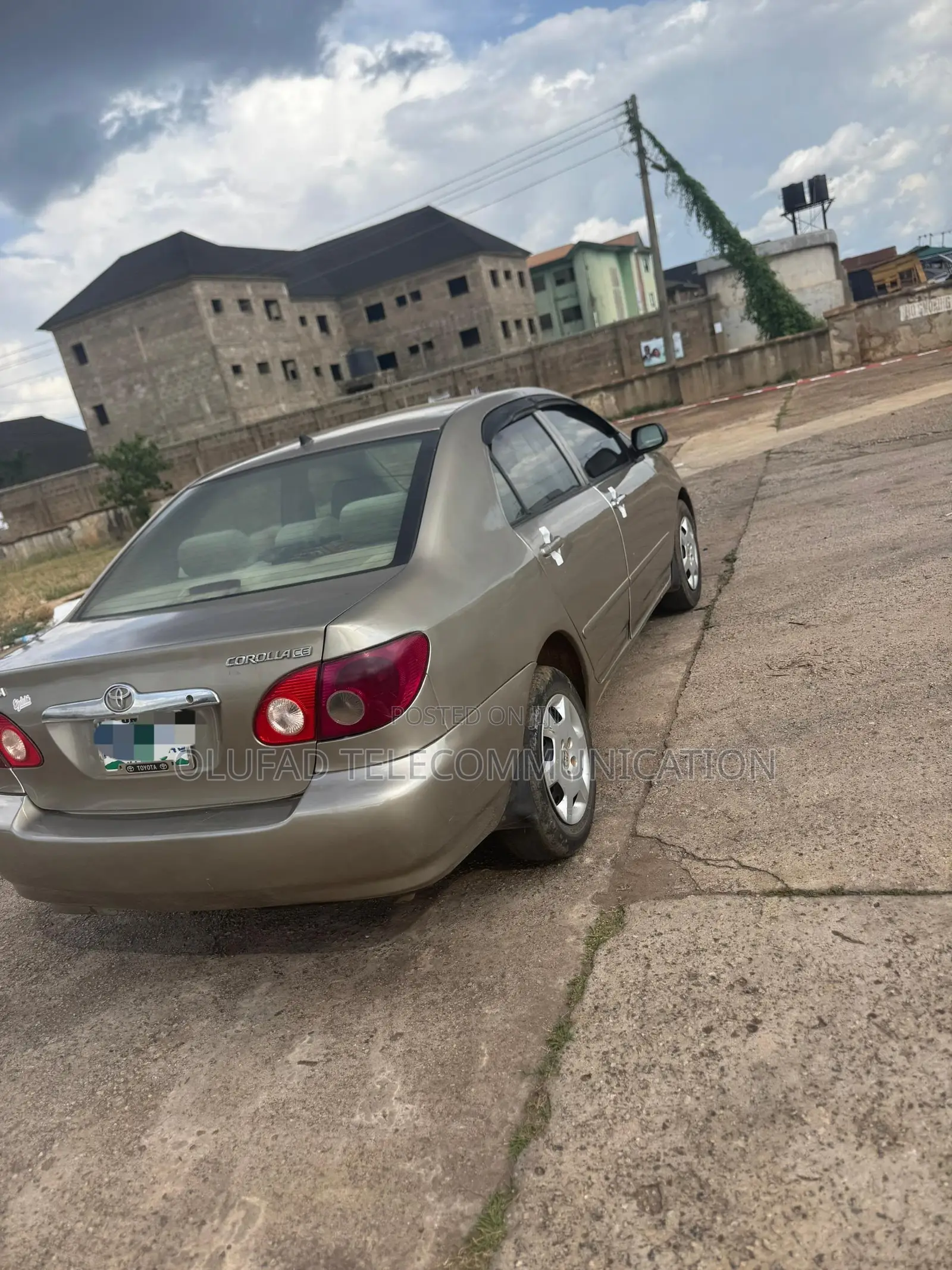 Toyota Corolla 2007 Gold