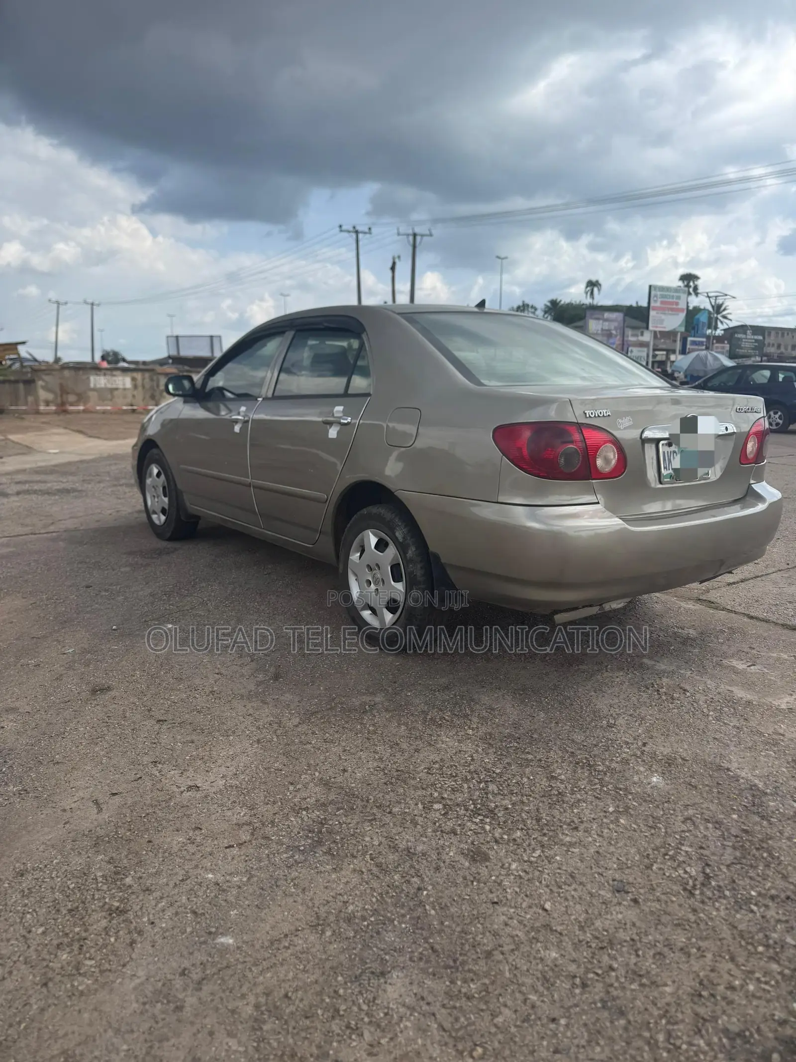 Toyota Corolla 2007 Gold