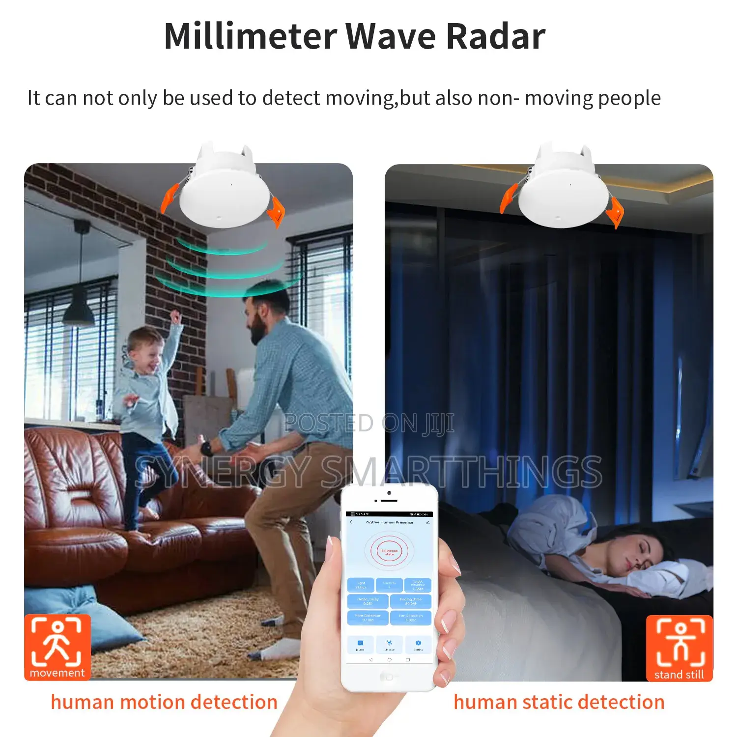 Tuya Zigbee Recessed Human Presence Sensor