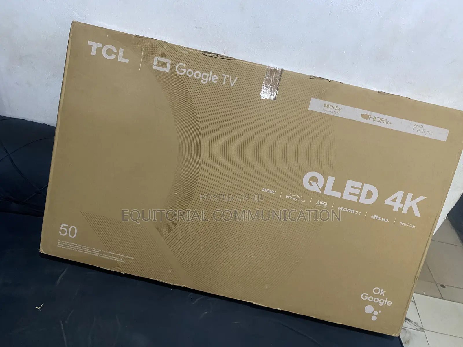 TCL 50c645 50-Inch Qled Smart TV With 100-240v Voltage