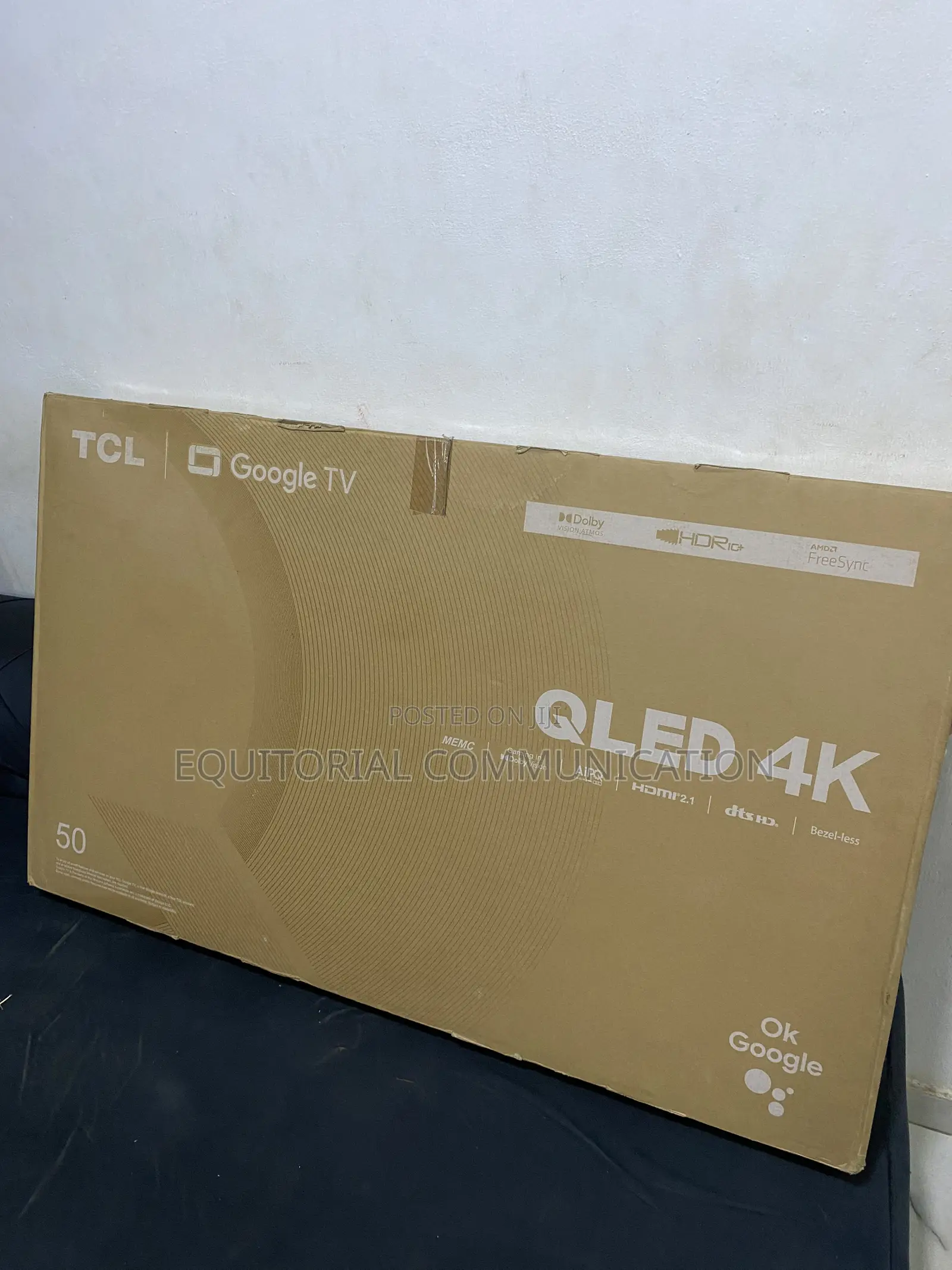 TCL 50c645 50-Inch Qled Smart TV With 100-240v Voltage