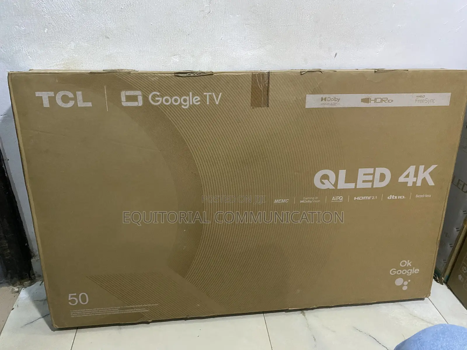 TCL 50 Inch 50c645 Ultra Hd Qled Smart TV 100-240v