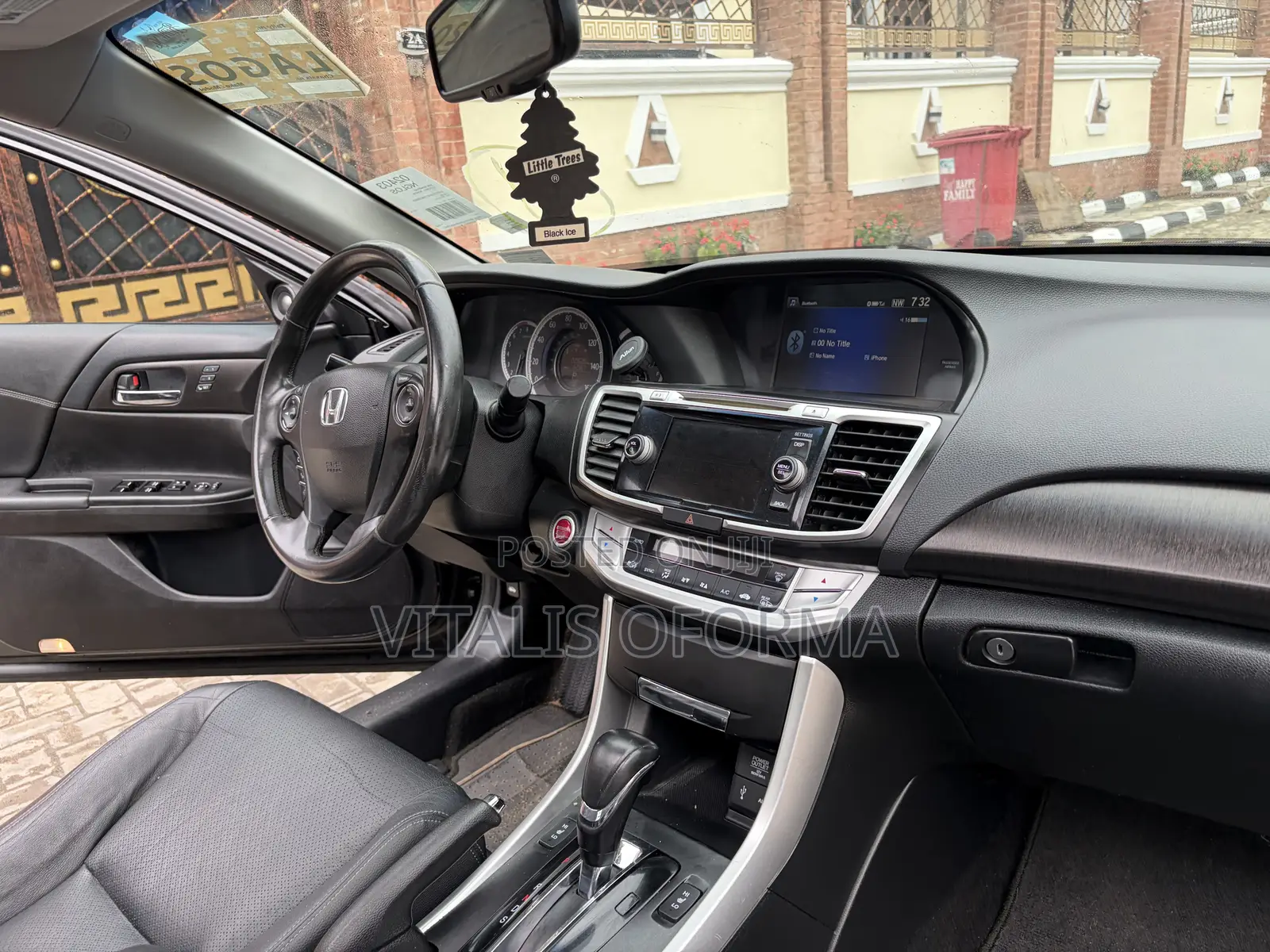 Honda Accord EX-L V-6 4dr Sedan FWD (3.5L 6cyl 6A) 2013 Black