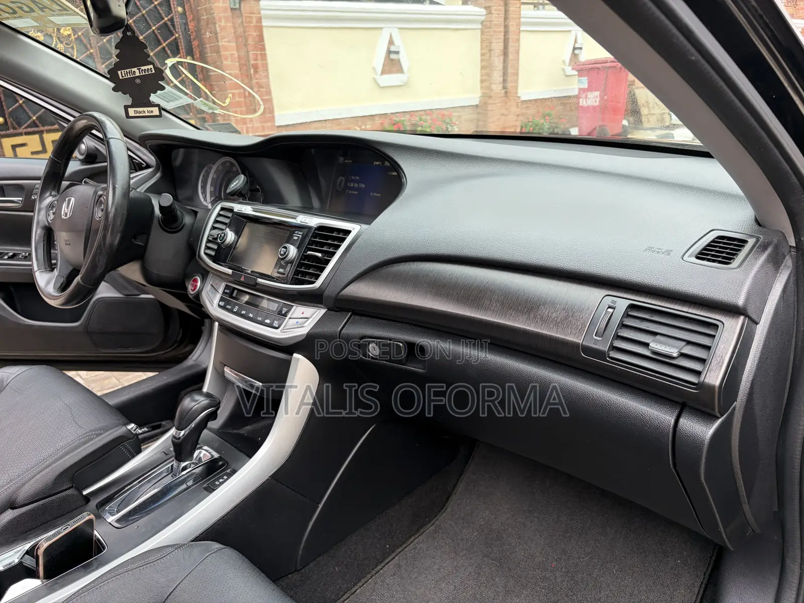 Honda Accord EX-L V-6 4dr Sedan FWD (3.5L 6cyl 6A) 2013 Black