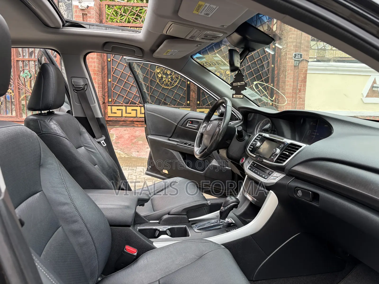 Honda Accord EX-L V-6 4dr Sedan FWD (3.5L 6cyl 6A) 2013 Black