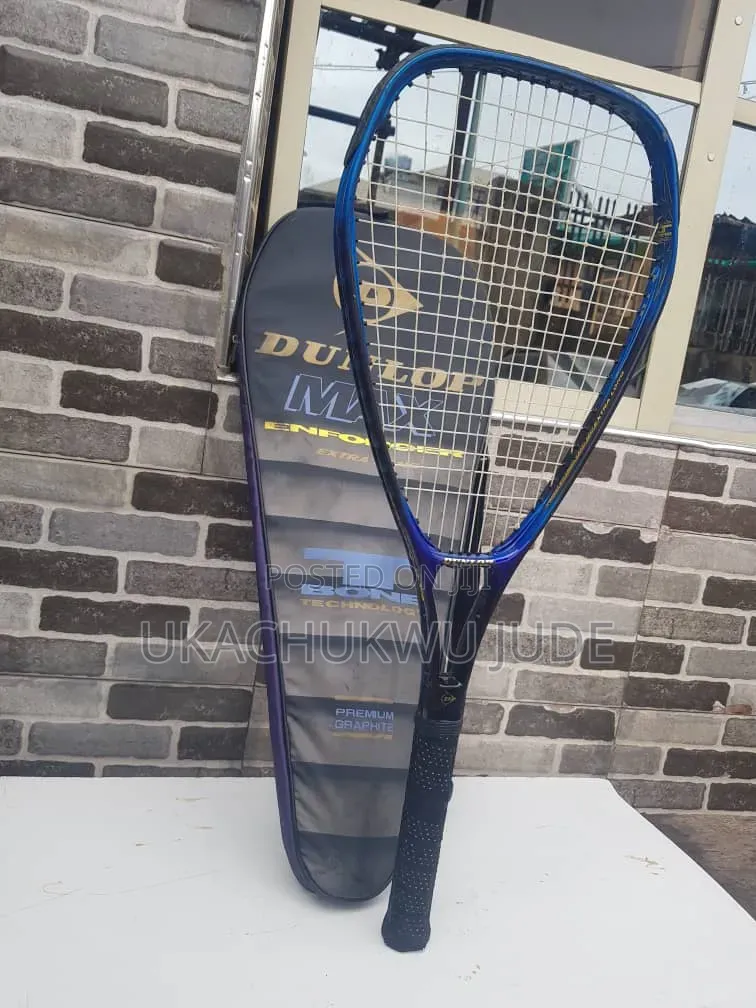Dunlop Max Enforcer Extra Long Tennis Racket With Carrying Case