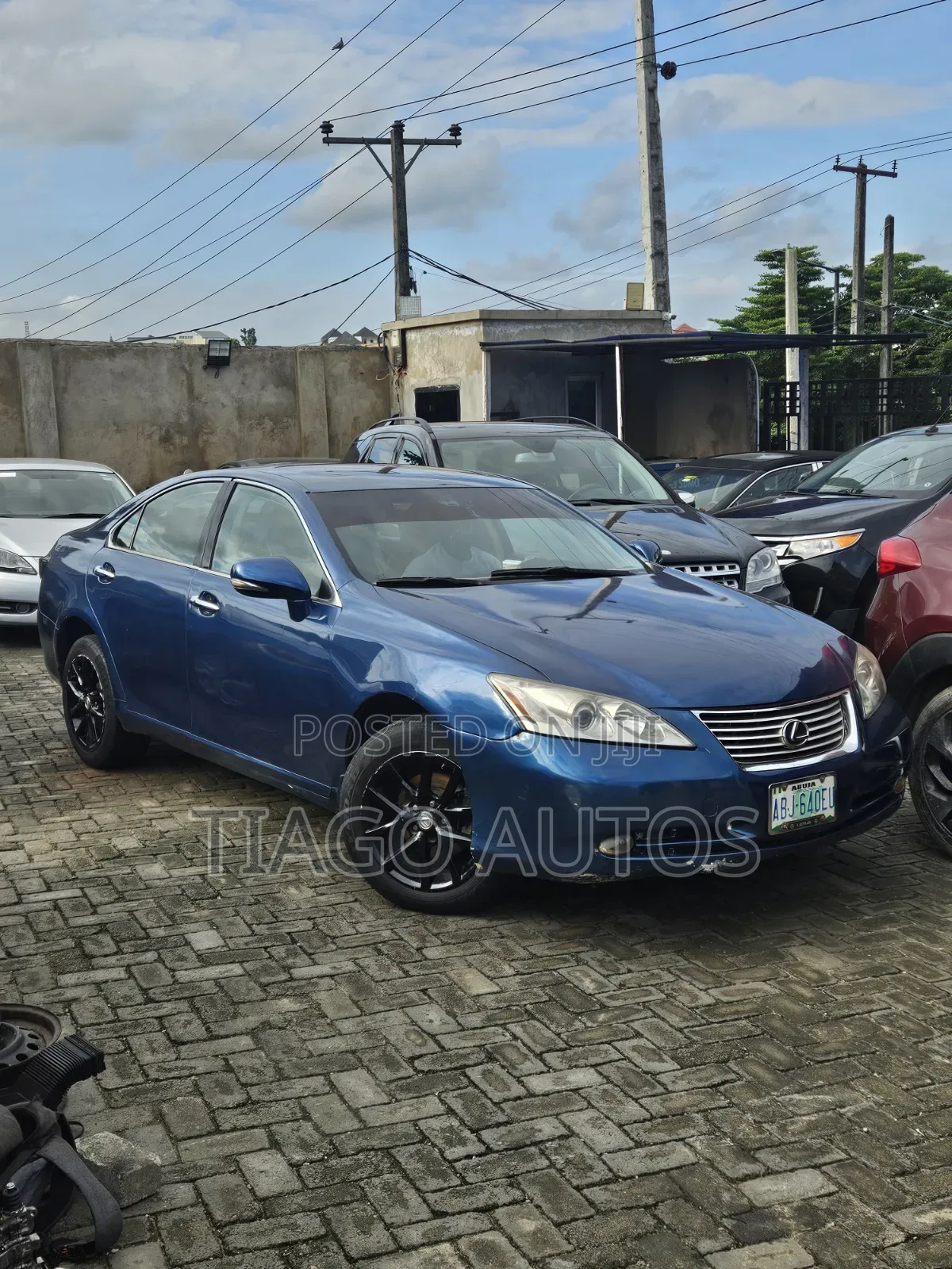 Lexus ES 350 2011 Blue