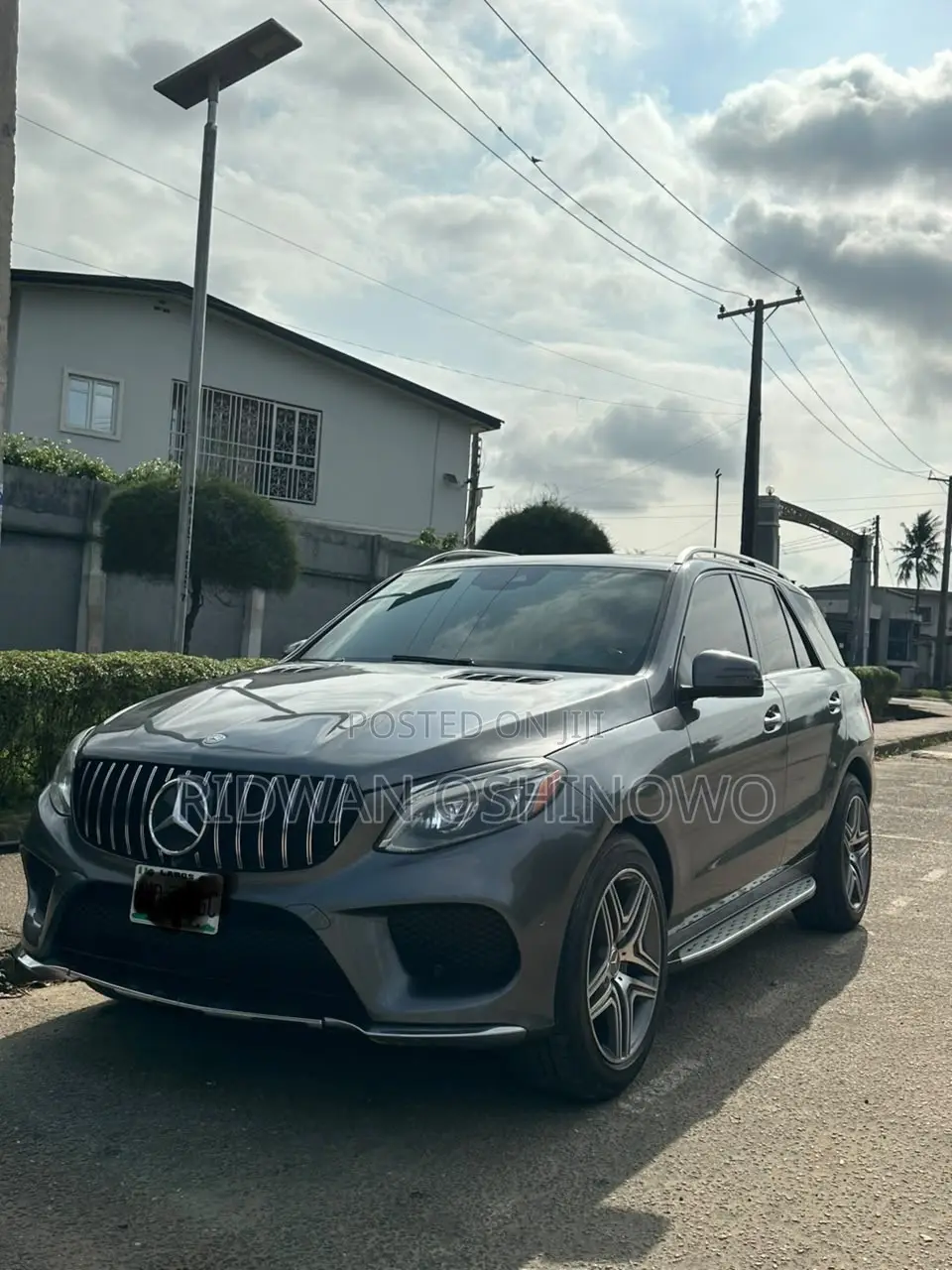 Mercedes-Benz GLE-Class GLE 400 4MATIC 2017 Gray