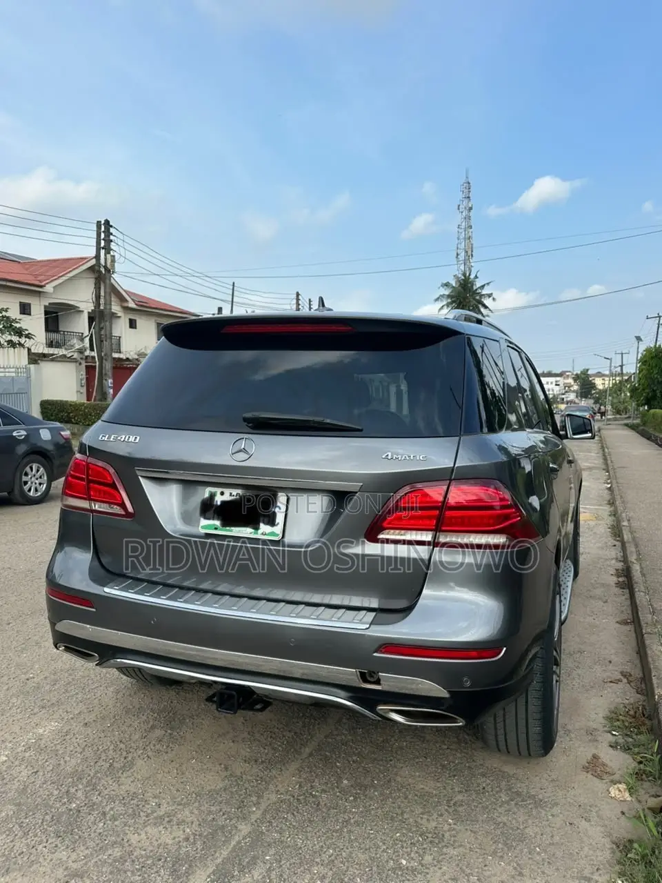 Mercedes-Benz GLE-Class GLE 400 4MATIC 2017 Gray
