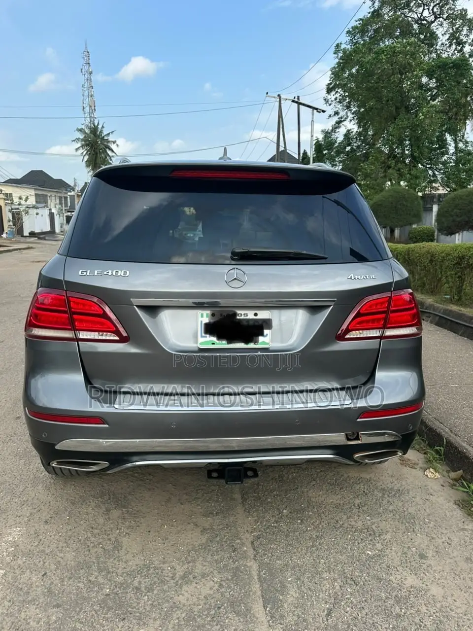 Mercedes-Benz GLE-Class GLE 400 4MATIC 2017 Gray
