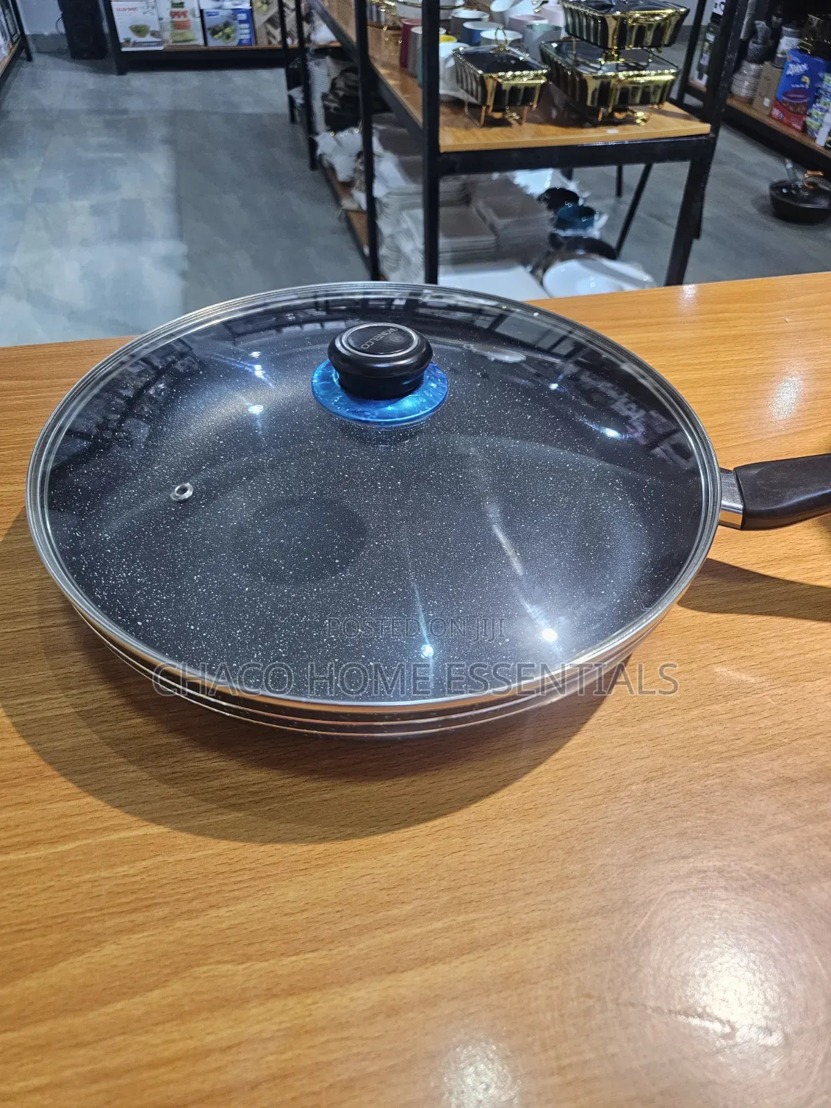 30cm Non-Stick Frying Pan With Glass Lid