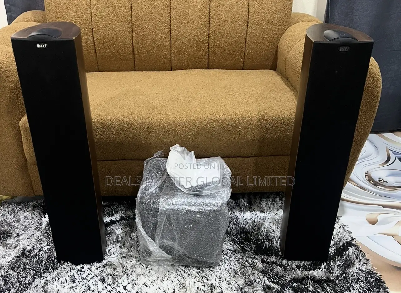 Excellent UK Two KEFIQ50 Speakers +Wharfedale Subwoofer HIFI SPEAKERS