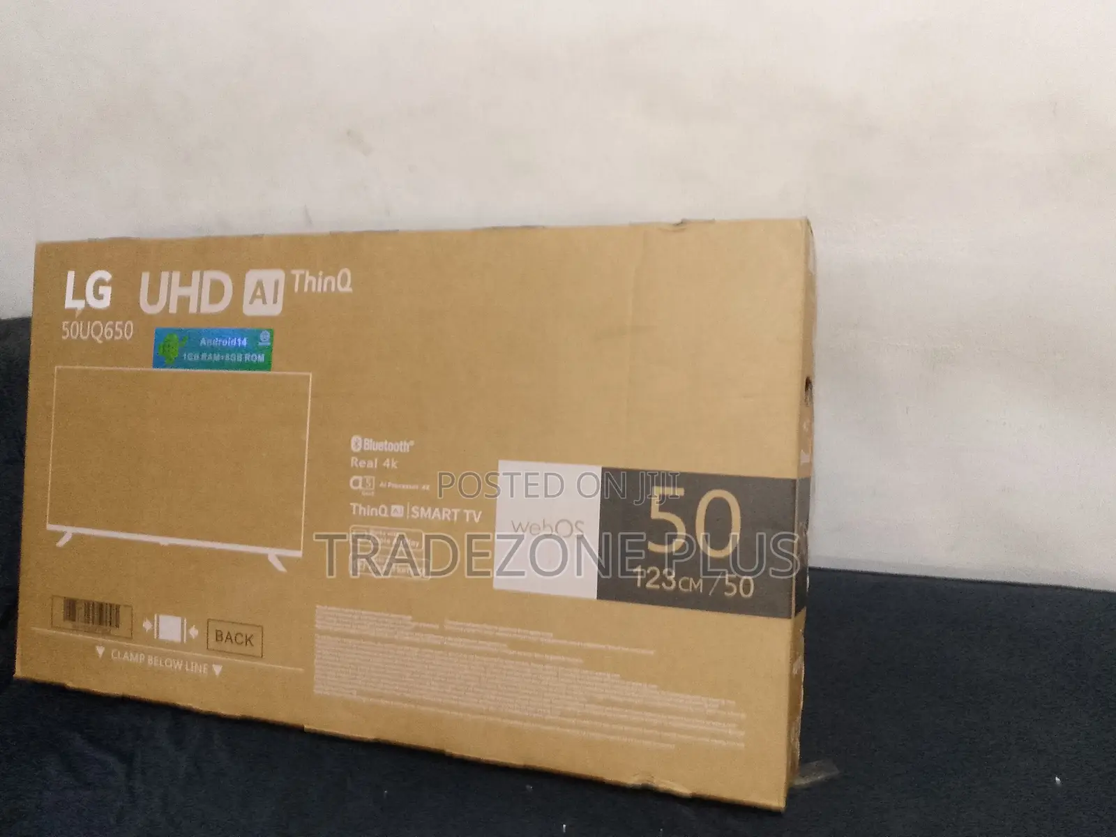 LG UHD 50” Smart Television – Premium Viewing