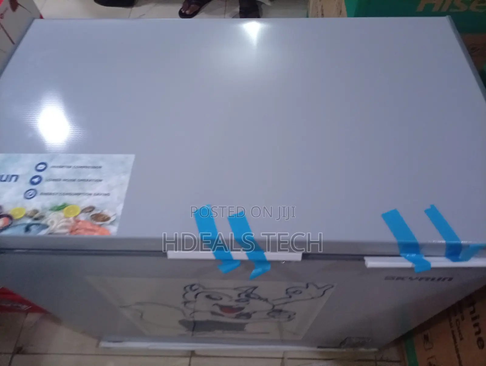 Skyrun BD-250AI Chest Freezer – Spacious Cold Storage
