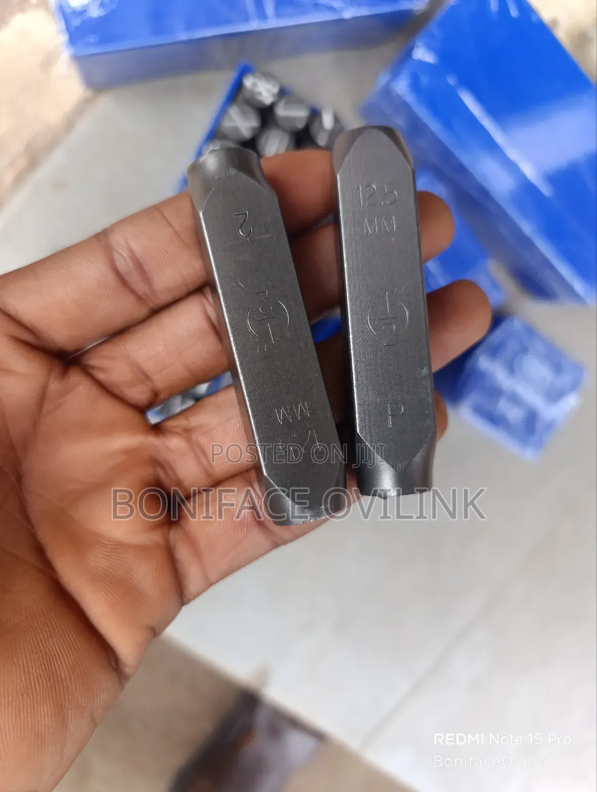Letter/Number Punch Sets Measuring Heavy Duty 12.5mm (1/2 Inch)