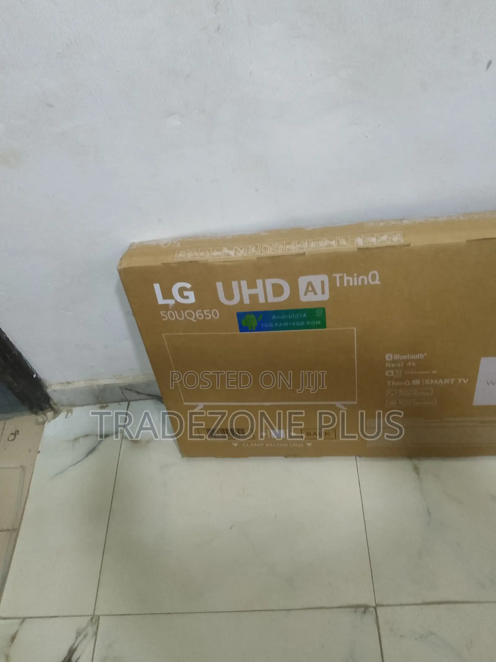 LG 50” UHD Smart Television – 50UQ650 Series