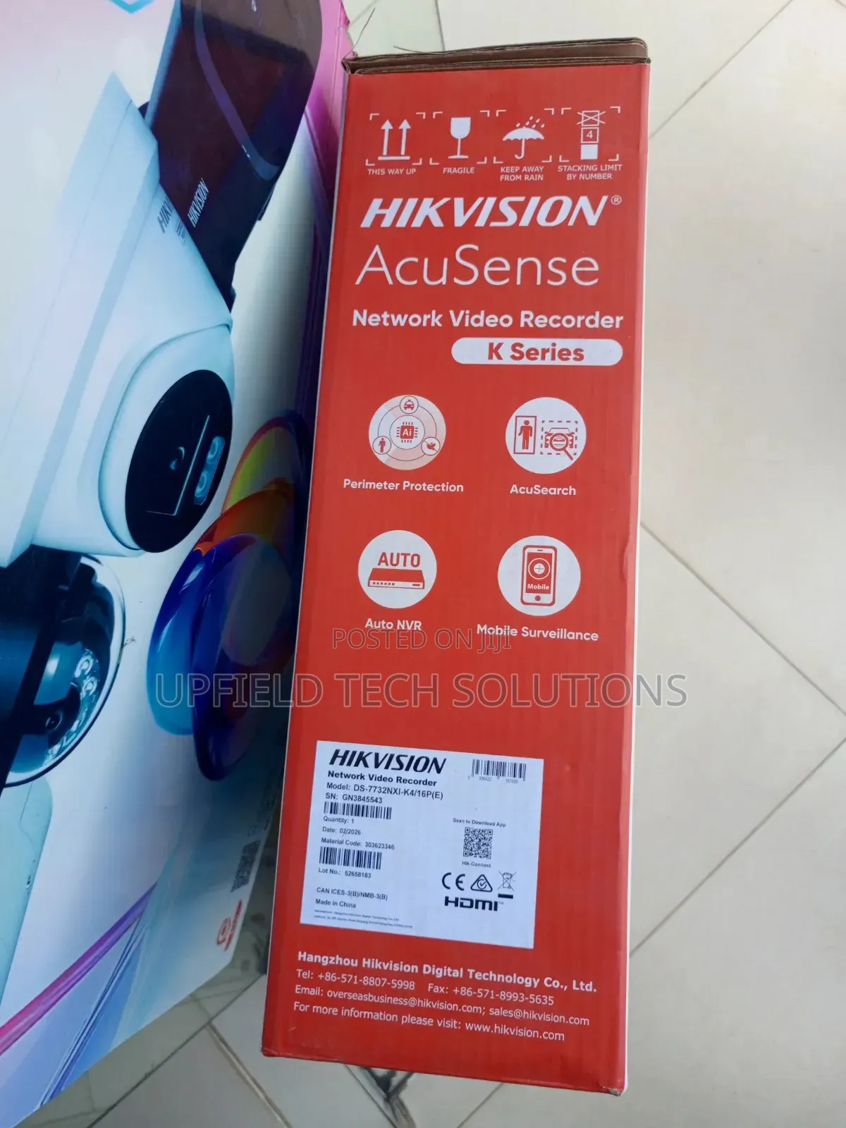32ch AcuSense NVR (4 SATA 16-PoE)