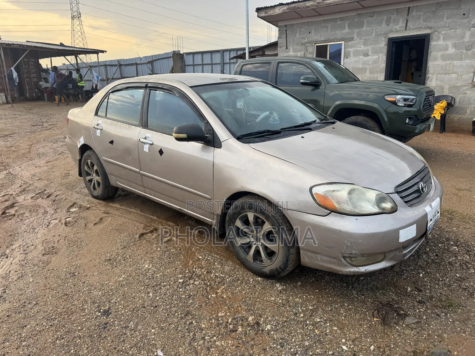 Toyota Corolla Sedan Automatic 2003 Gold