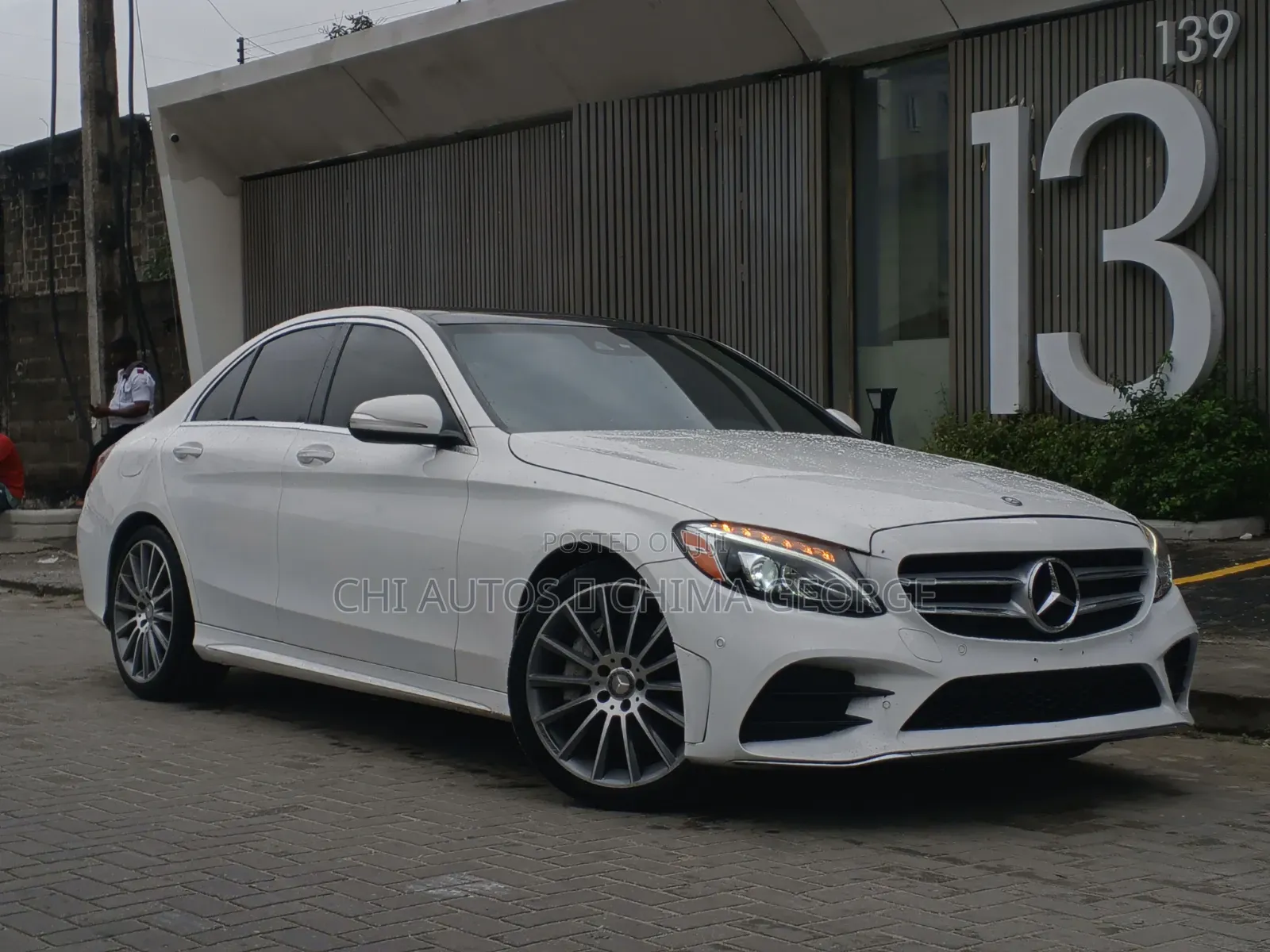 Mercedes-Benz C-Class C 450 AMG 4MATIC (W205) 2015 White