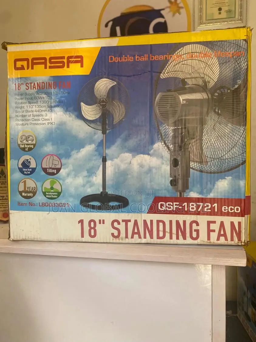 18" Standing Fan QSF-18721 Eco