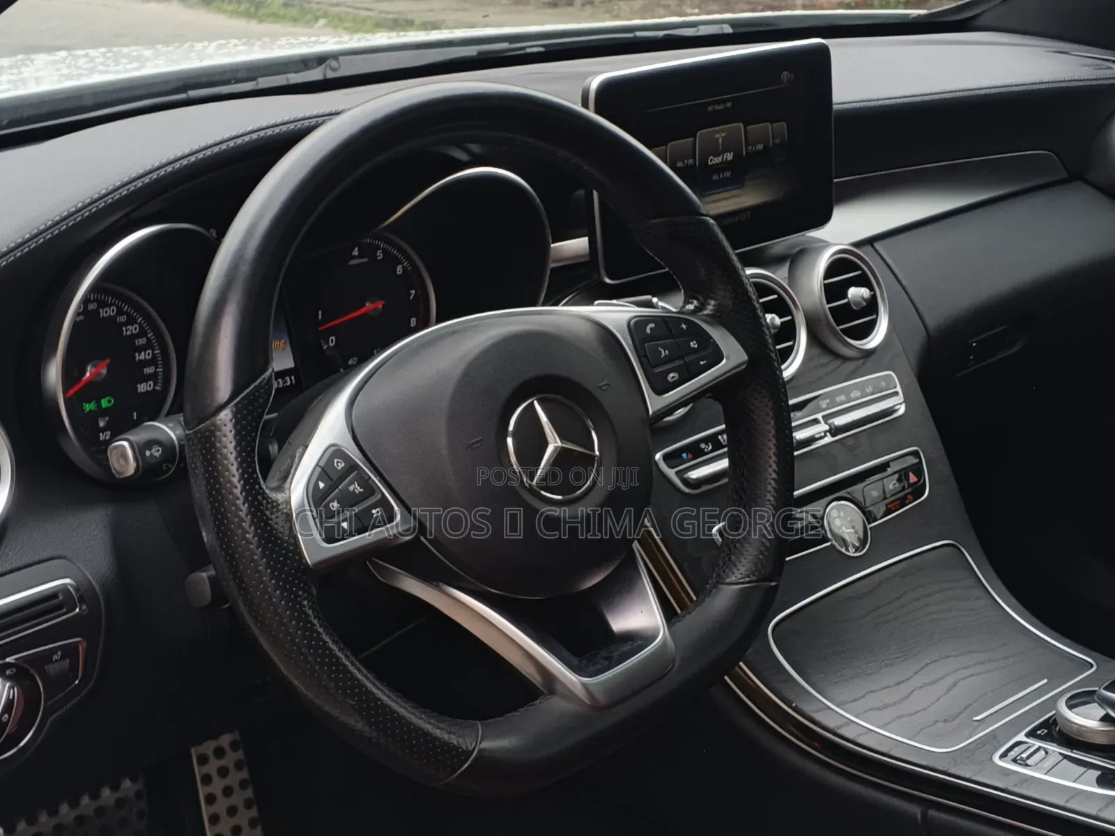 Mercedes-Benz C-Class C 450 AMG 4MATIC (W205) 2015 White