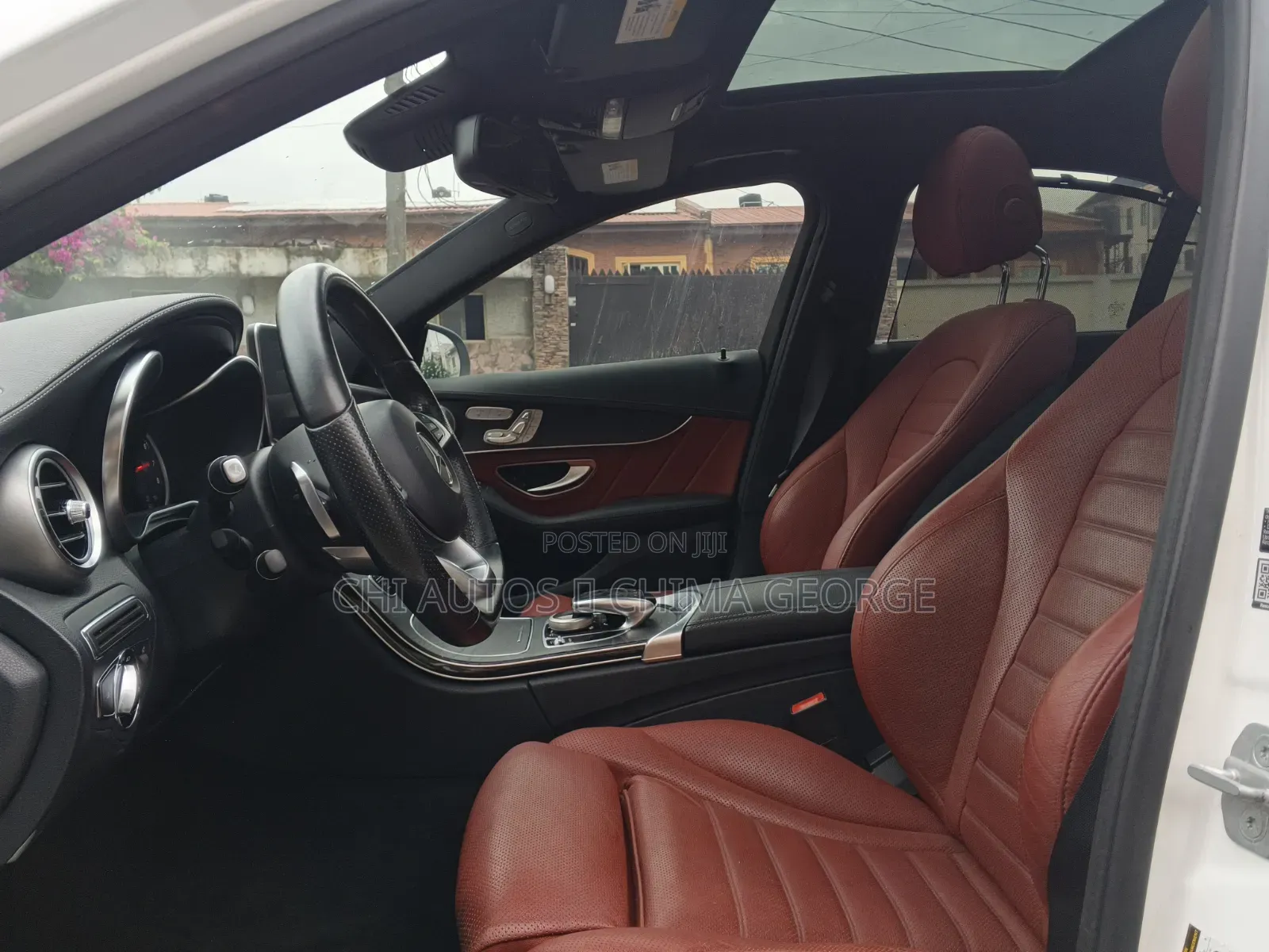 Mercedes-Benz C-Class C 450 AMG 4MATIC (W205) 2015 White