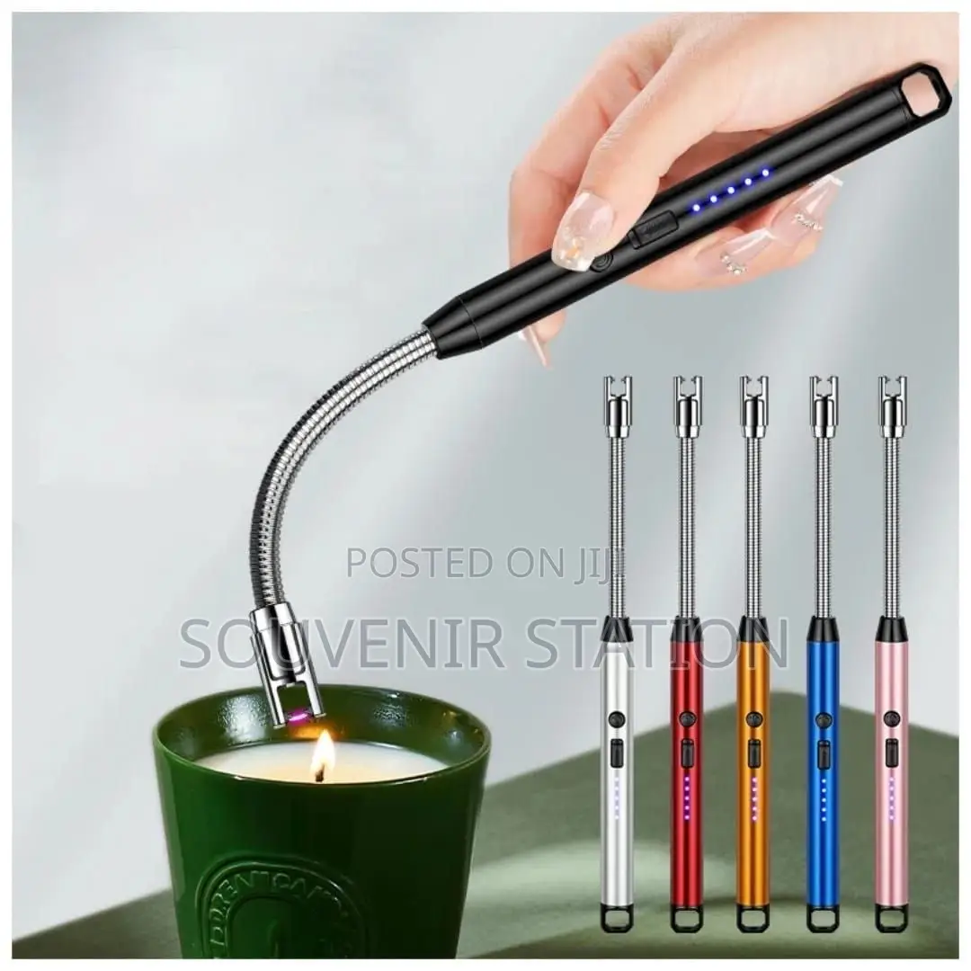 Luxury Rechargeable Multipurpose Gas Lighter With LED Display and USB
