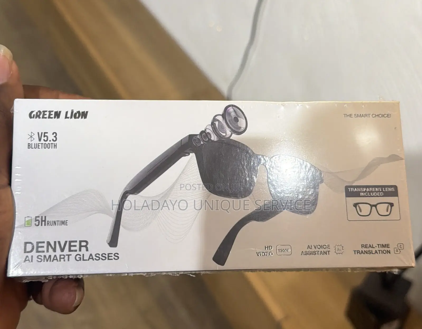 Green Lion Denver Ai Smart Glasses