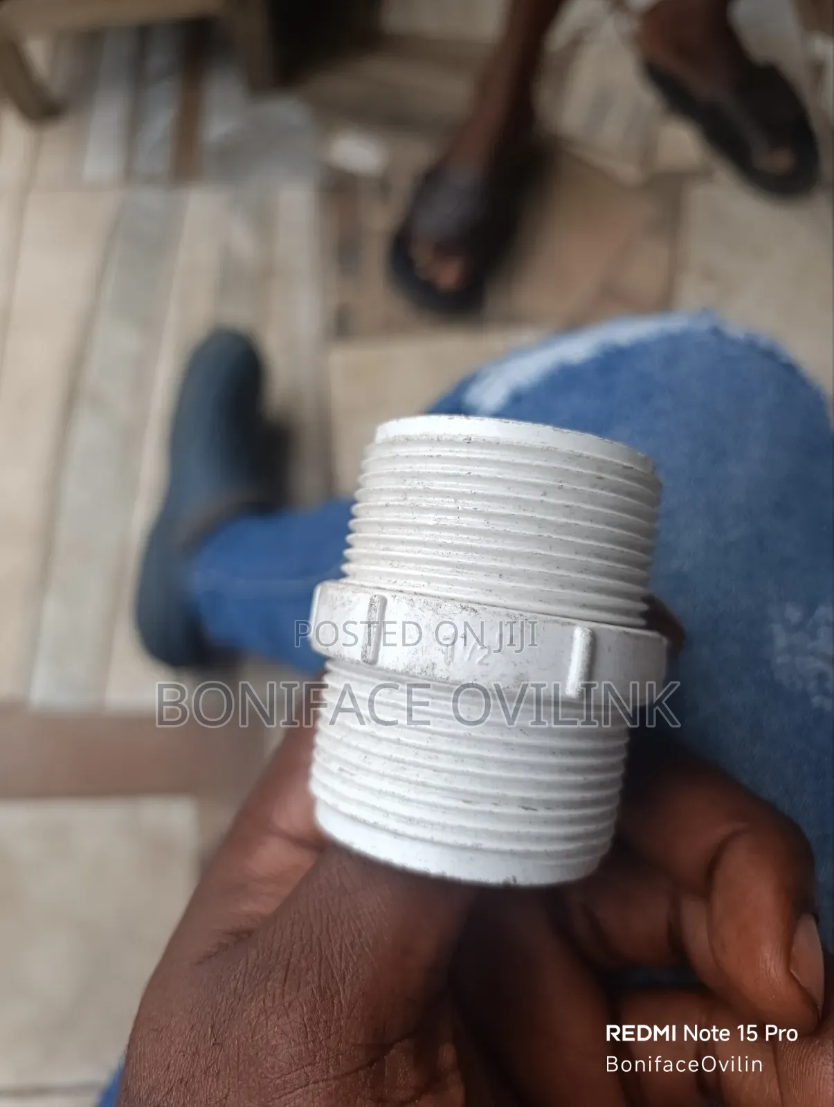 Tigre 1 1⁄2" PVC Threaded Nipple (Niple PVC Roscável)
