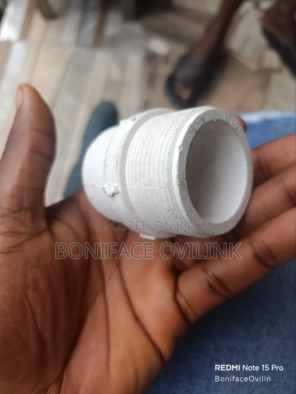 Tigre 1 1⁄2" PVC Threaded Nipple (Niple PVC Roscável)