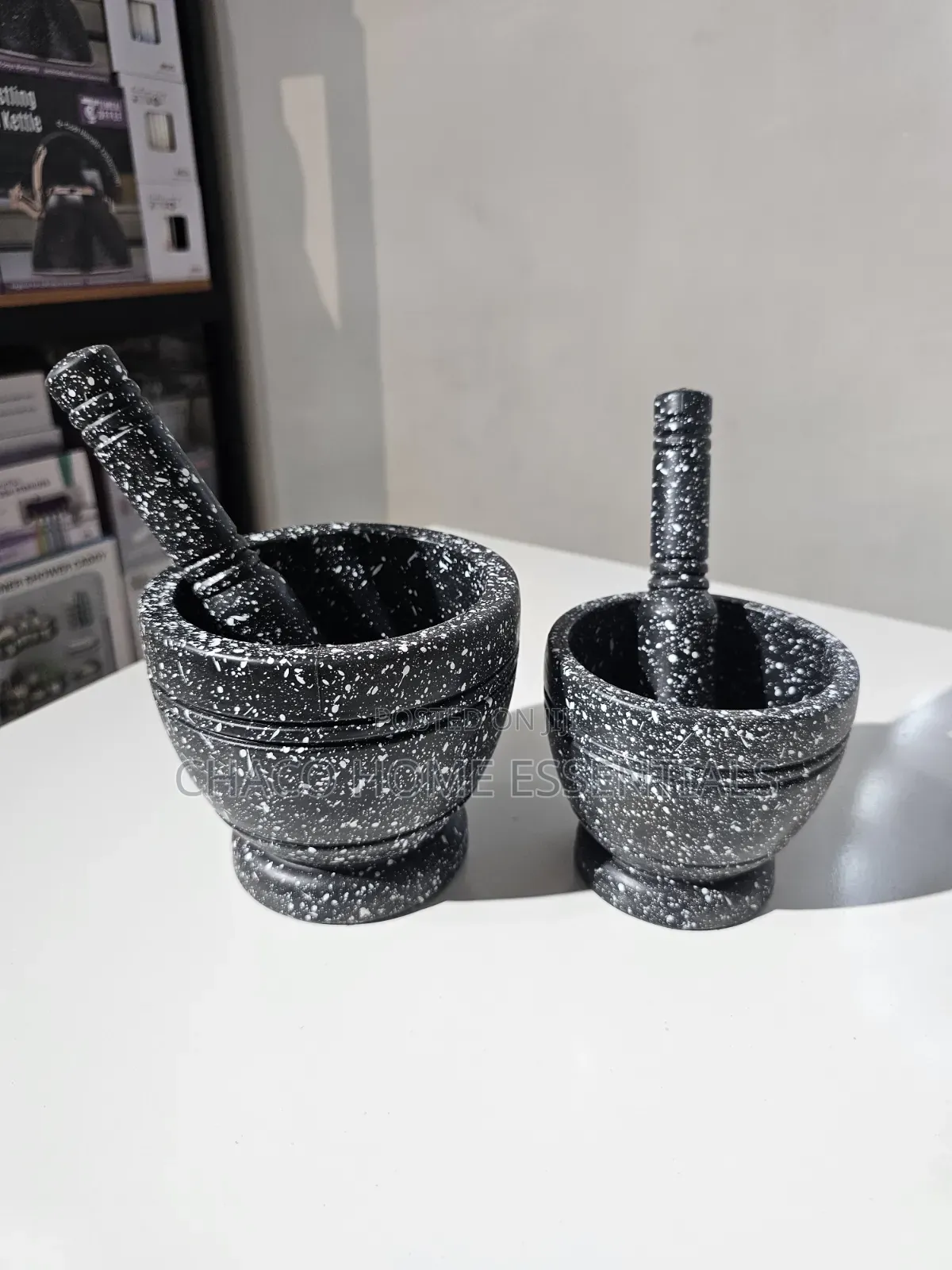 Mortar and Pestle Set – Mini Spice Garlic Crusher