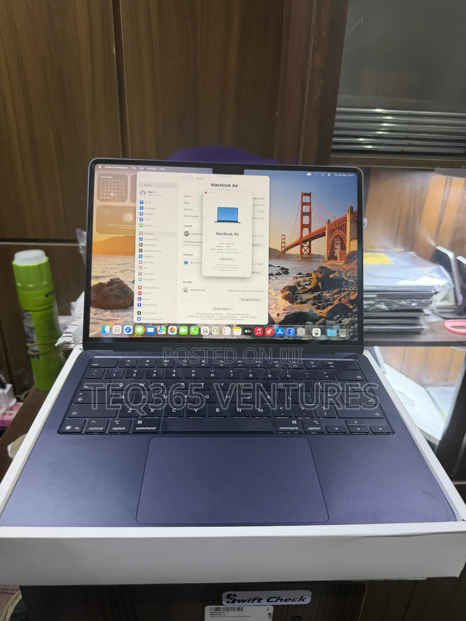 Laptop Apple MacBook Air 16GB Apple M5 SSD 512GB