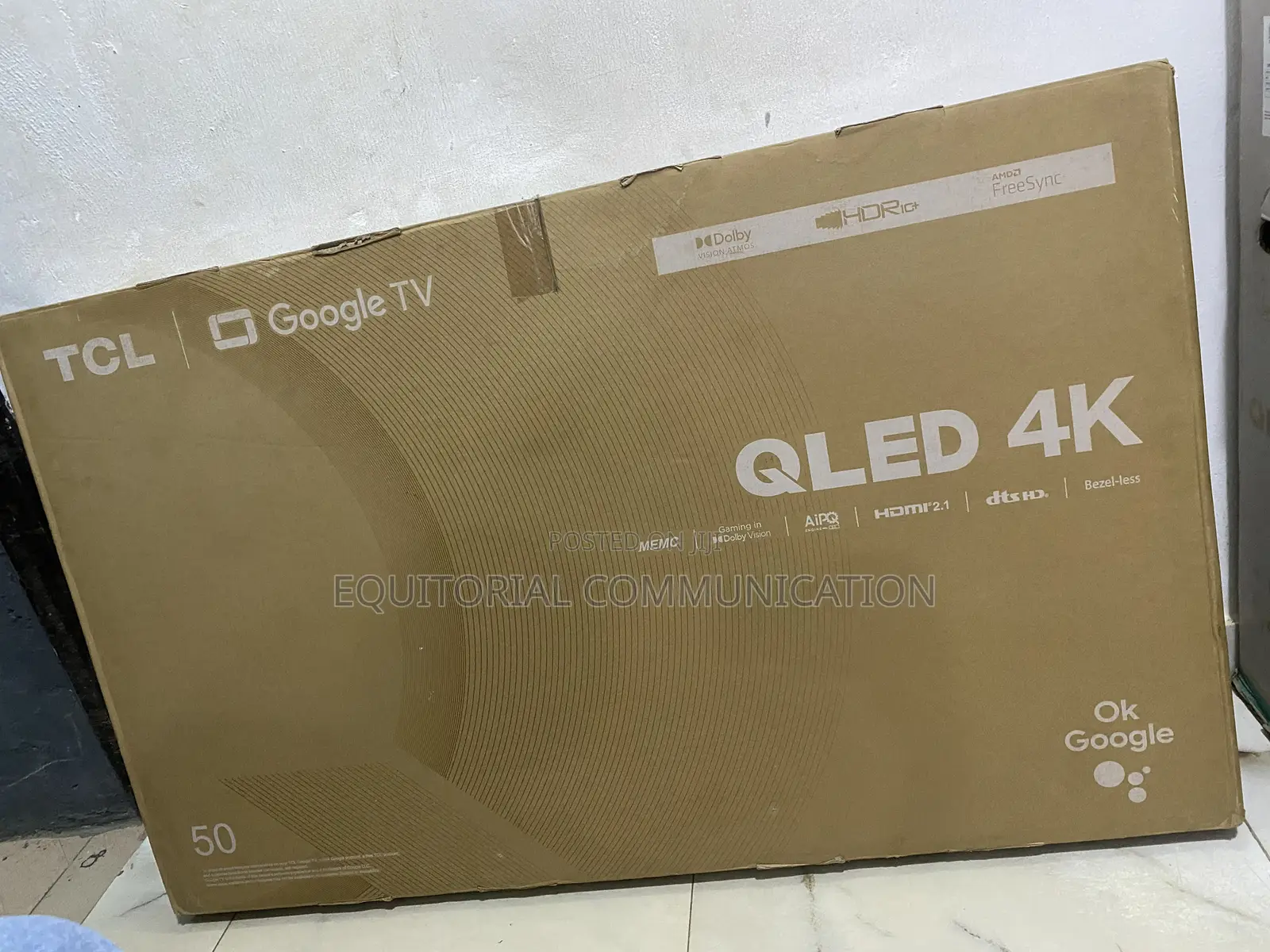 TCL 50c645 50-Inch Qled Smart TV With Wide 100-240v Input
