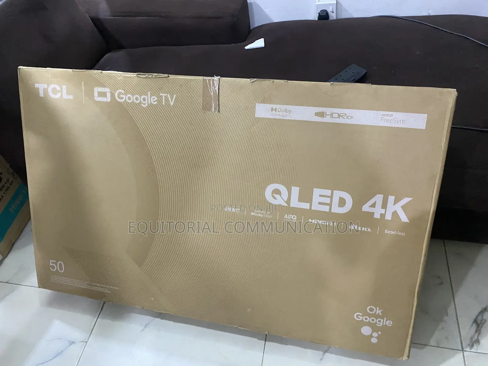 TCL 50c645 50-Inch Qled Smart TV With Wide 100-240v Input