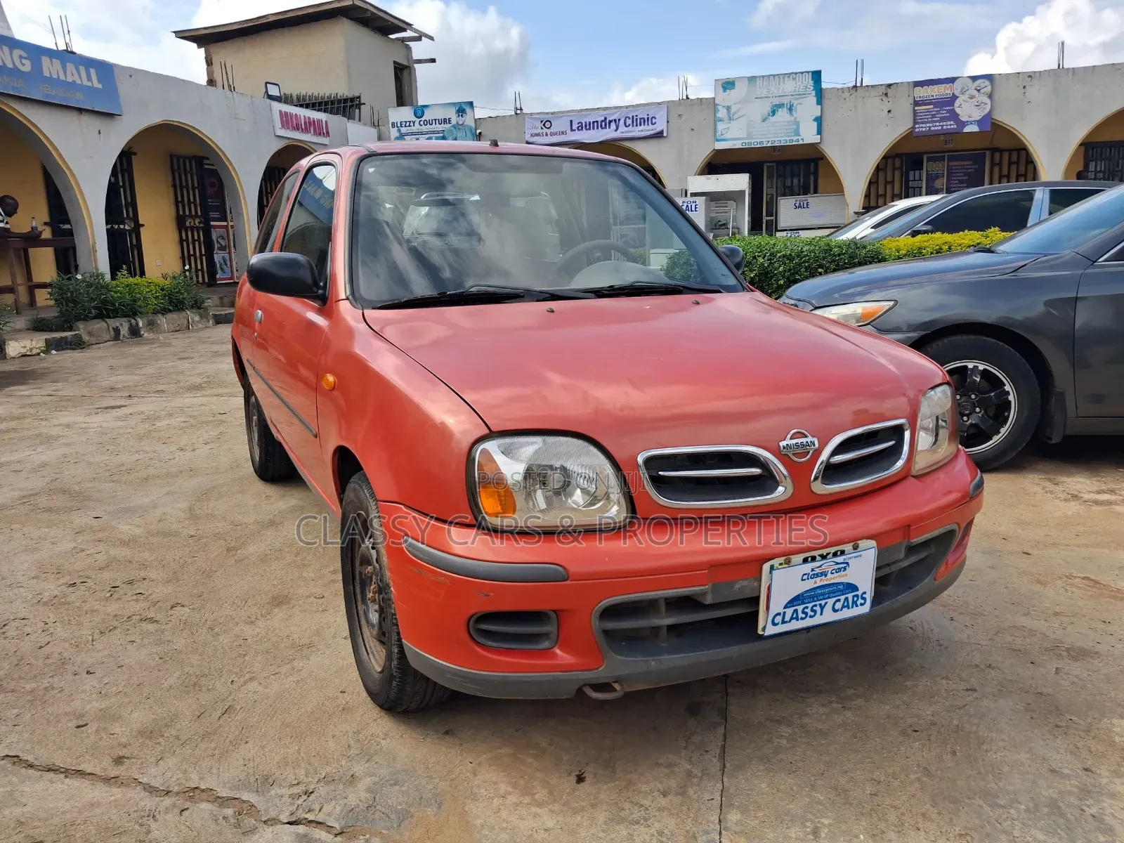 Nissan Micra 2003 Red