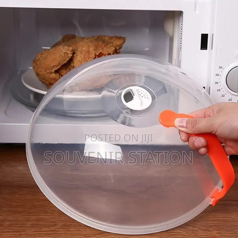Big Size Microwave Food Cover With Handle and Adjustable Steam Vents