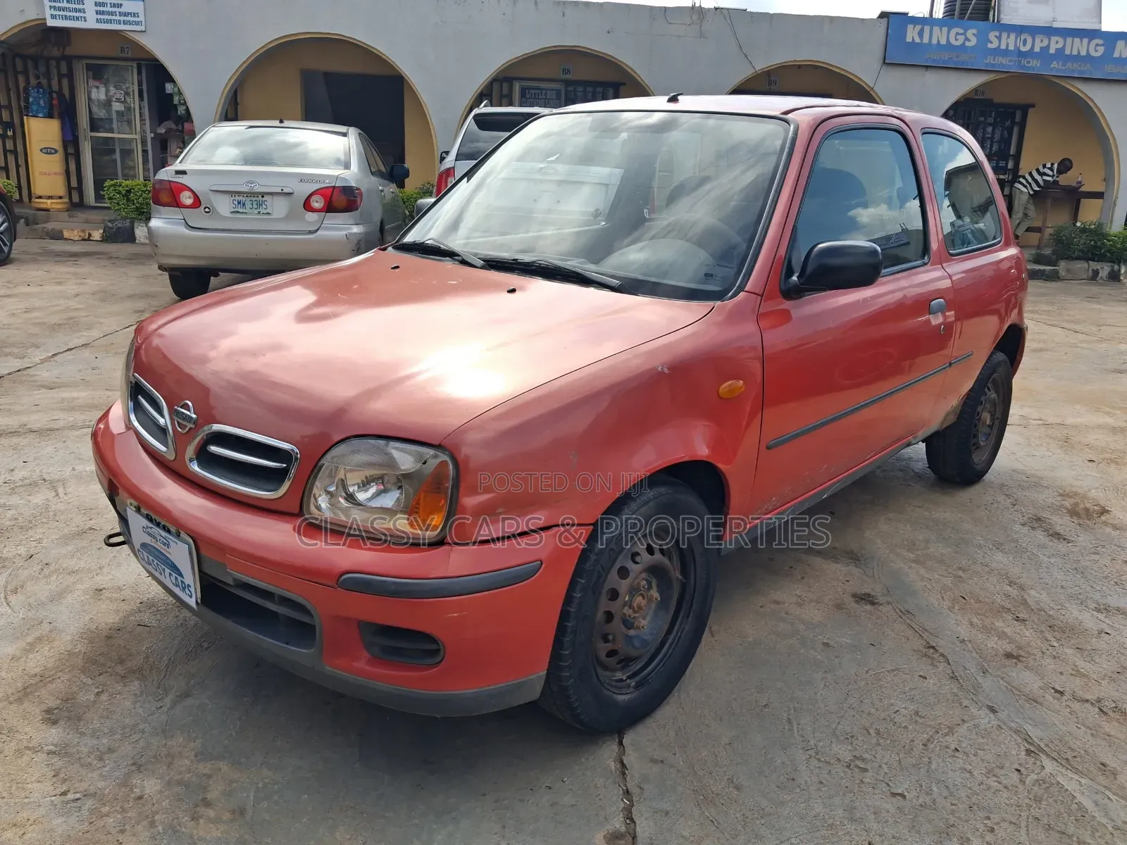 Nissan Micra 2003 Red