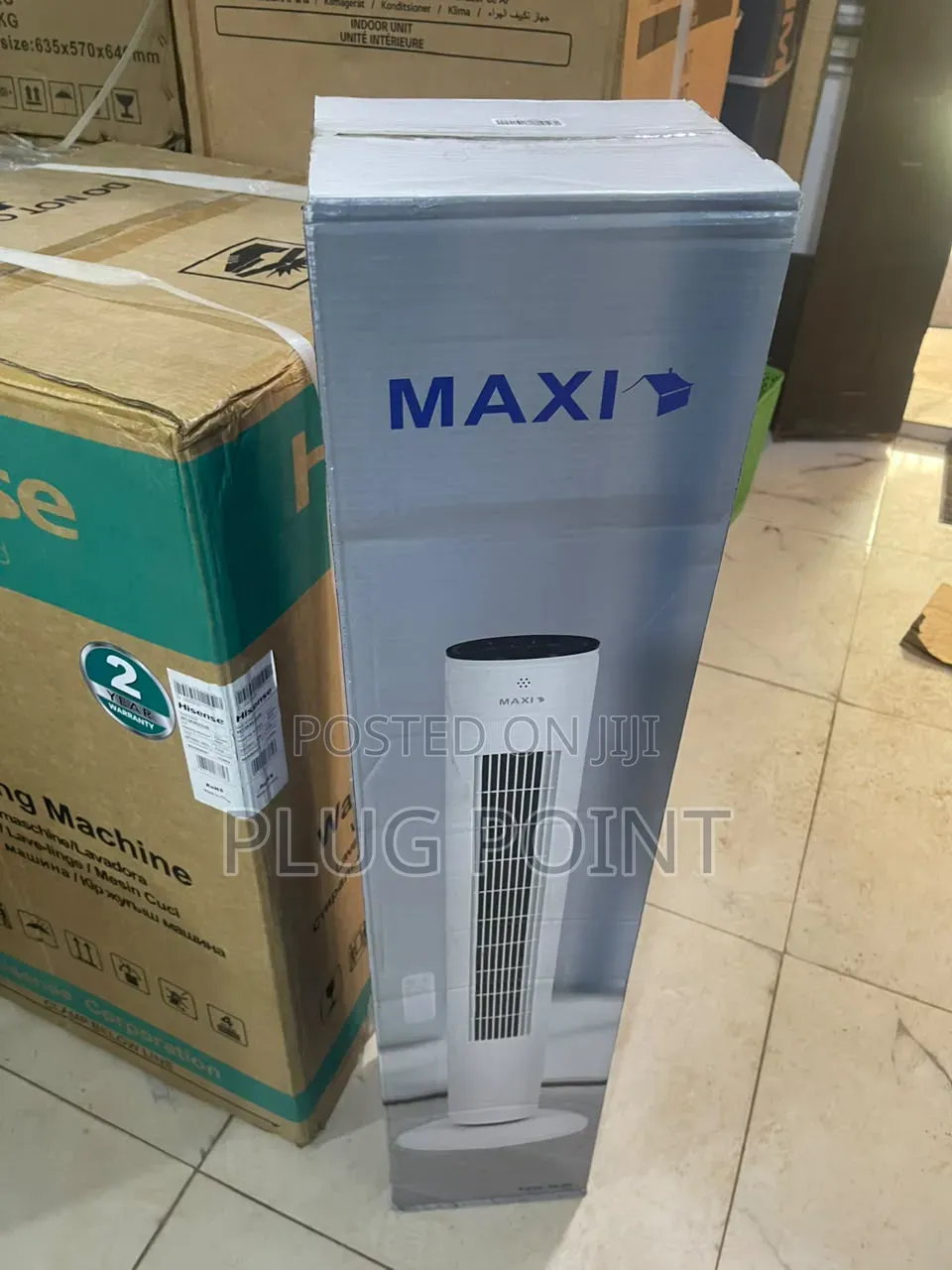 Maxi 40” Portable Tower Fan With Efficient Air Delivery