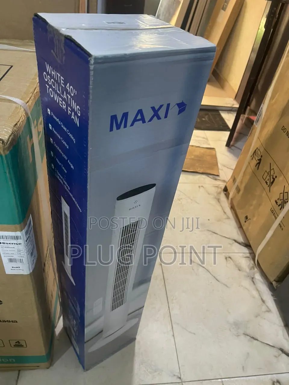 Maxi 40 Inch Oscillating Air Cooling Fan for Home Use