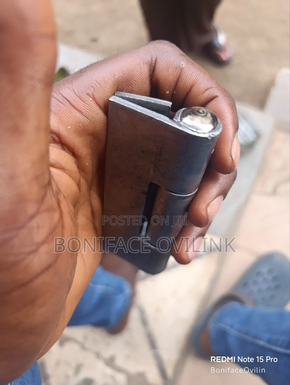 4-Inch Weld-on Foreign Butterfly Hinge Heavy Duty