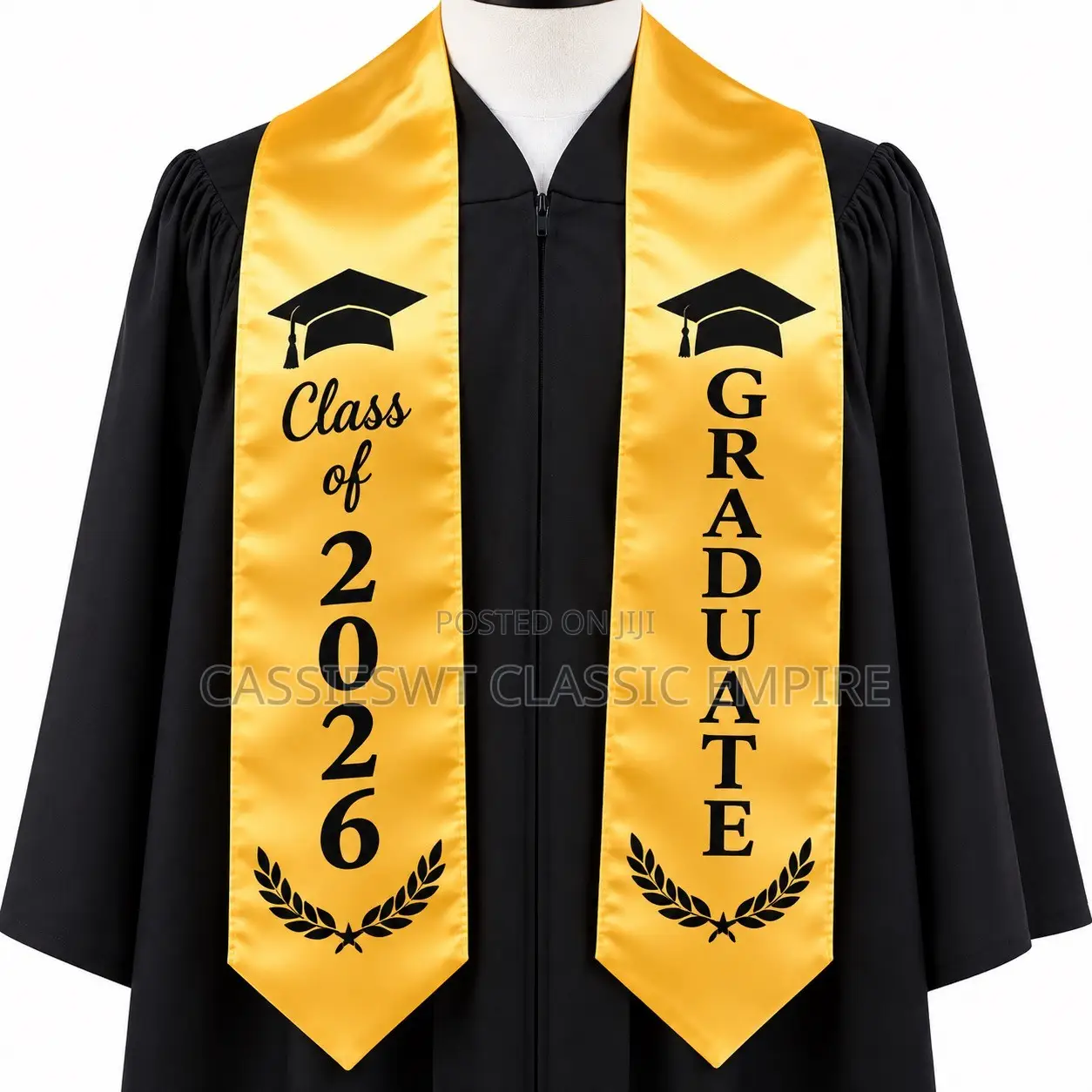 Customized Graduation Sash | Class of 2026 | Graduation Stole